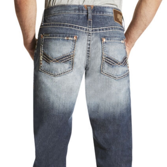 Ariat M5 Slim Davis Stackable Straight Leg jean - Picture 8 of 8